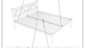 Инструкция по сборке металлической кровати IKEA в Аптека Классика