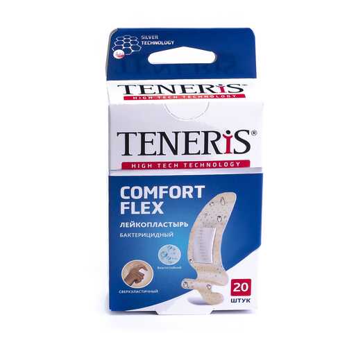 Пластырь Teneris Comfort Flex бактерицидный на полимерной основе 20 шт. в Аптека Классика