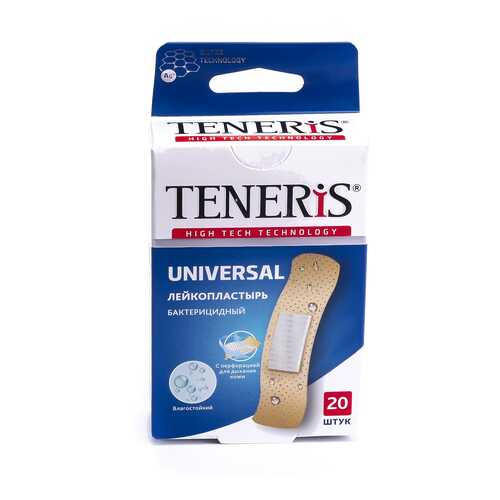 Пластырь Teneris Universal бактерицидный на полимерной основе 20 шт. в Аптека Классика