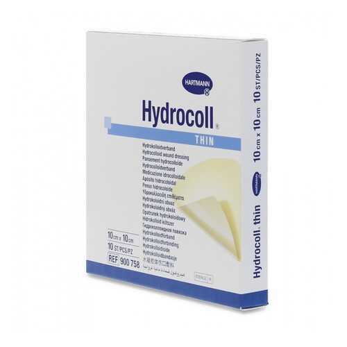Повязка Hydrocoll thin гидроколлоидная самофиксирующаяся для заживления 10х10 см 10 шт. в Аптека Классика