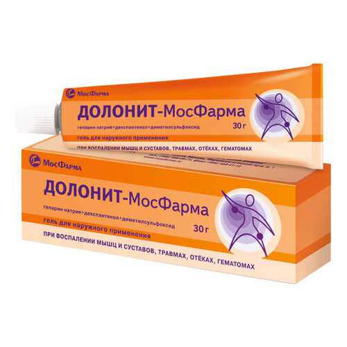 Долонит-МосФарма гель для наружн.прим.30 г туба №1 в Аптека Классика
