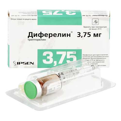 Диферелин лиофилизат 3.75 мг в Аптека Классика