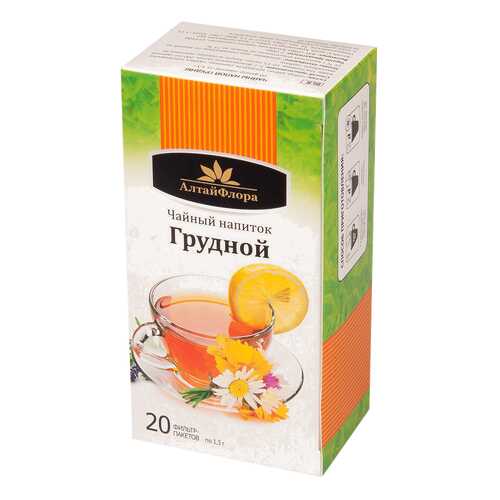 Чайный напиток Грудной 20 ф п * 1,5 г АлтайФлора в Аптека Классика