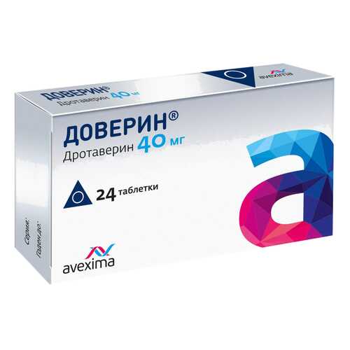 Доверин таблетки 40 мг №24 в Аптека Классика