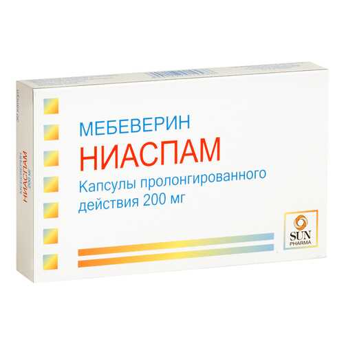 Ниаспам капсулы пролонг. действия 200 мг №30 в Аптека Классика