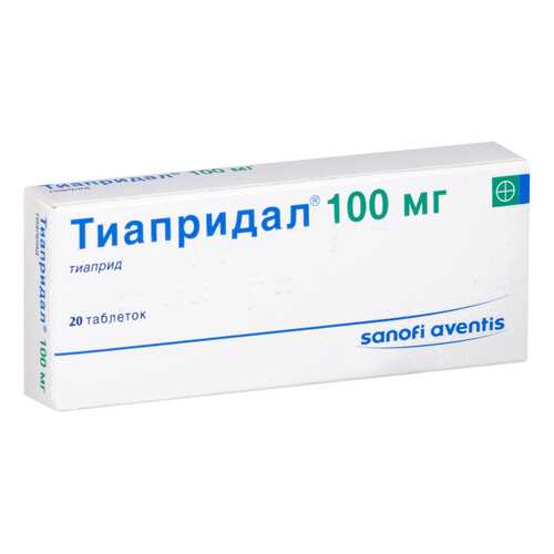 Тиапридал тб 100 мг №20 в Аптека Классика
