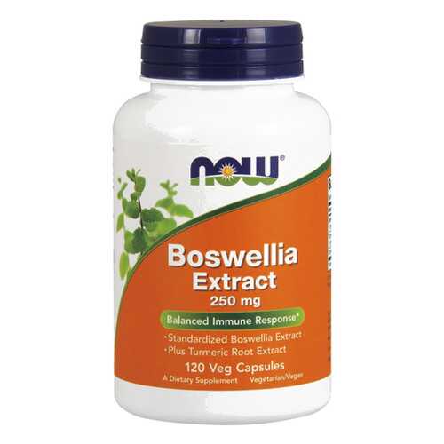 Now Boswellia Extract 250 мг капсулы 120 шт. в Аптека Классика