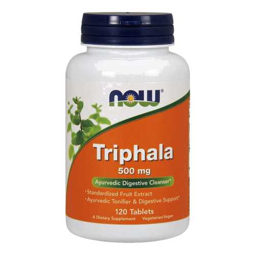 Для пищеварения NOW Triphala 500 мг таблетки 120 шт. в Аптека Классика
