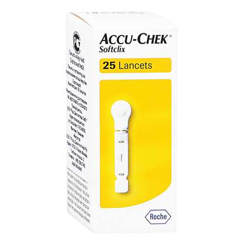 Ланцеты ROCHE Accu-Chek Софткликс 25 шт. в Аптека Классика