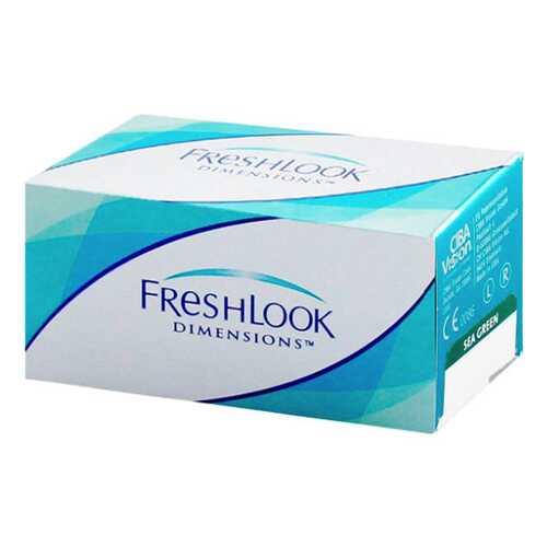 Контактные линзы FreshLook Dimensions 2 линзы без упаковки R 8,6 -4,50 Аква в Аптека Классика