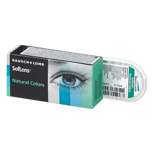 Контактные линзы SofLens Natural Colors 2 линзы -5,50 platinum в Аптека Классика