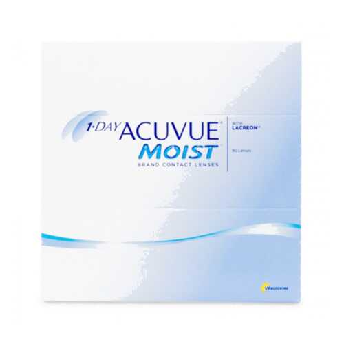Контактные линзы 1-Day Acuvue Moist 90 линз R 8,5 +1,00 в Аптека Классика