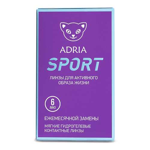 Контактные линзы ADRIA SPORT 6 линз +4,00 в Аптека Классика
