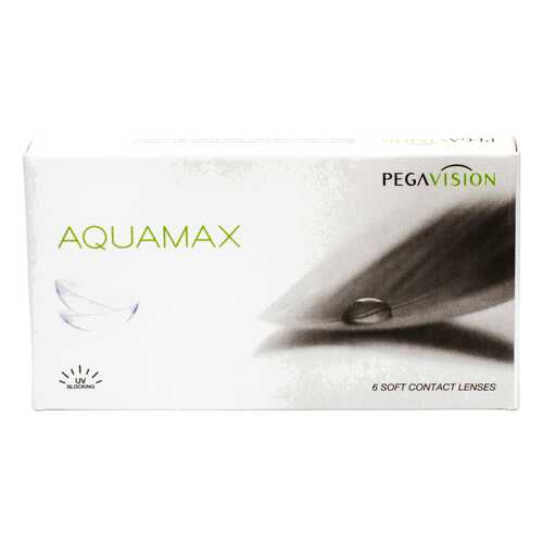 Контактные линзы AQUAMAX 6 линз R 8,6 -7,50 в Аптека Классика