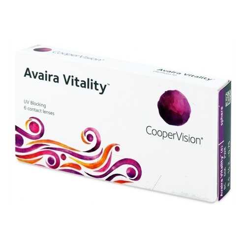 Контактные линзы Avaira Vitality 6 линз +3,0 в Аптека Классика