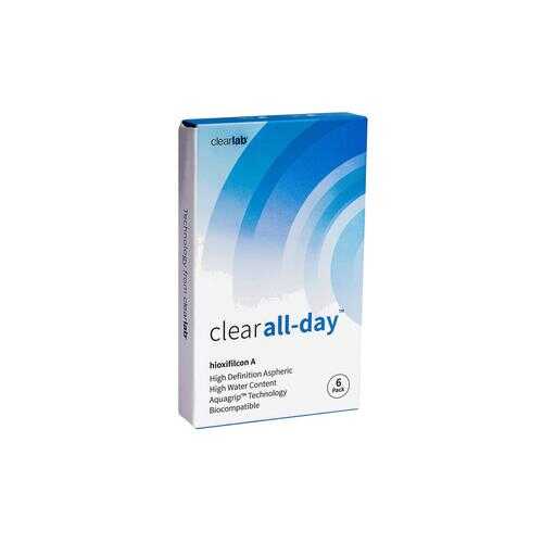 Контактные линзы ClearLab Clear All-Day 6 линз R 8.6 -04,75 в Аптека Классика