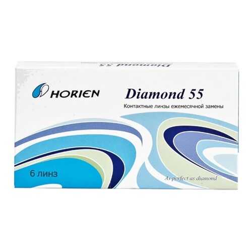 Контактные линзы Diamond 55 6 линз R 8,6 -1,75 в Аптека Классика