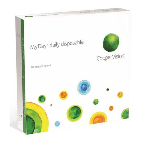 Контактные линзы MyDay Daily disposable 90 линз R 8,4 -9,50 в Аптека Классика
