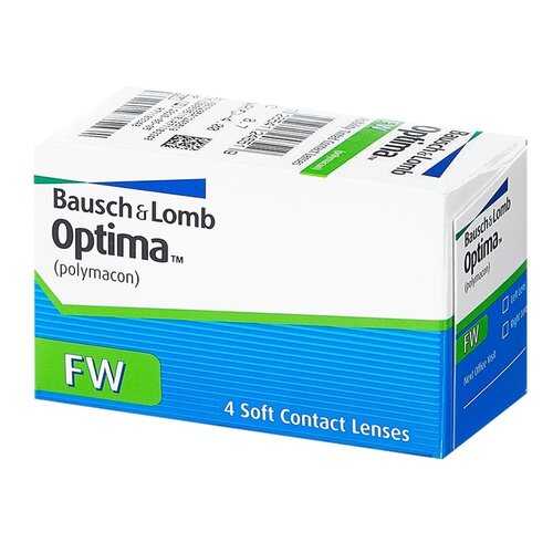 Контактные линзы Optima FW 4 линзы R 9,0 -5,75 в Аптека Классика