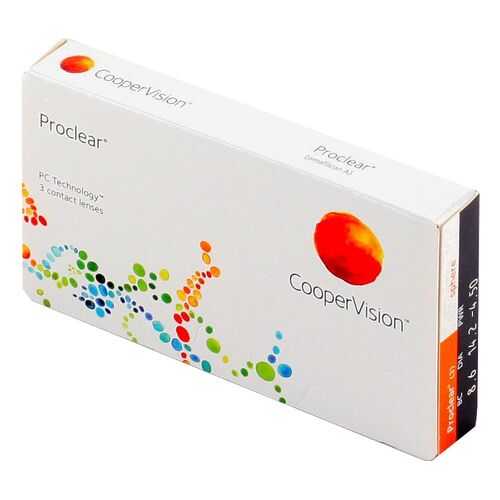 Контактные линзы Proclear 3 линзы R 8,6 -2,75 в Аптека Классика