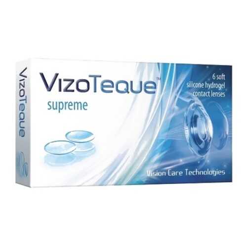 Контактные линзы VizoTeque Supreme 6 линз R 8,6 -0,50 в Аптека Классика