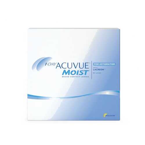Контактные линзы 1-Day Acuvue Moist for Astigmatism 90 линз -5,75/-2,25/180 в Аптека Классика
