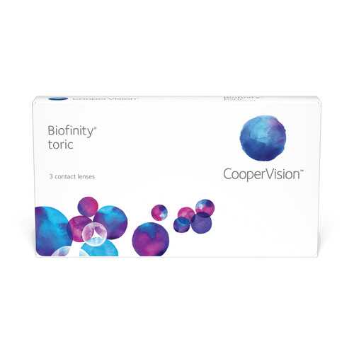 Контактные линзы Biofinity Toric 3 линзы R 8,7 -4,00/-2,25/40 в Аптека Классика