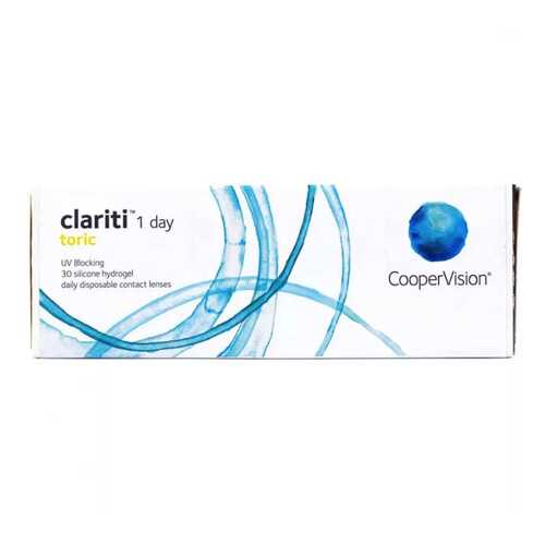 Контактные линзы Clariti 1 day toric 30 линз R 8,6 -3,00/-0,75/90 в Аптека Классика