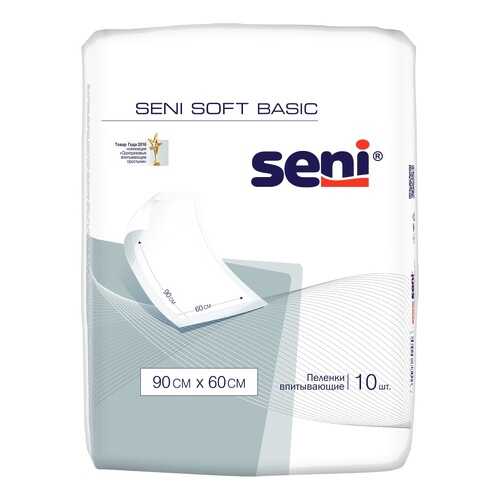 Пеленки SENI Soft Basic 90 x 60 см B010-J03 10 шт. в Аптека Классика