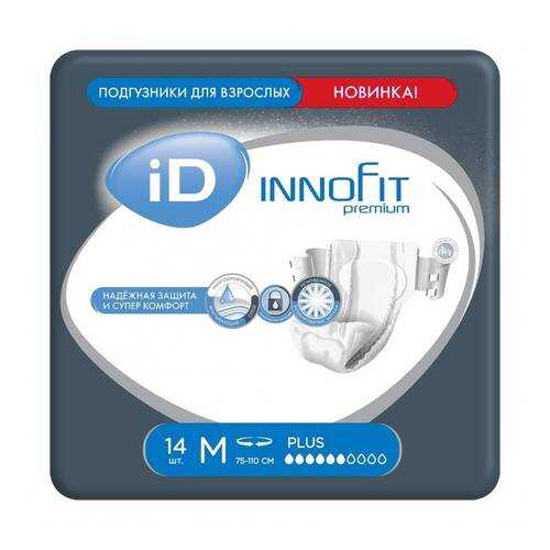Подгузники iD Innofit для взрослых М 14 шт в Аптека Классика