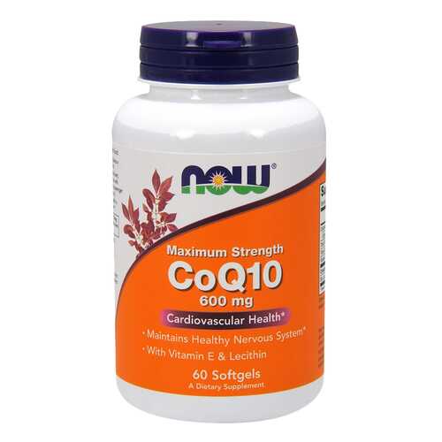 Коэнзим NOW CoQ10 60 капс. в Аптека Классика