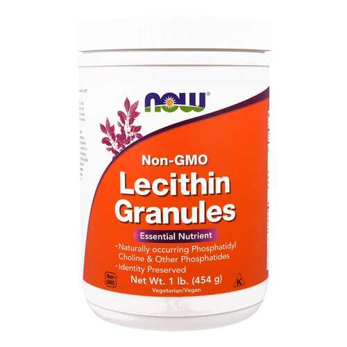 Лецитин NOW Lecithin Granules 522 г натуральный в Аптека Классика