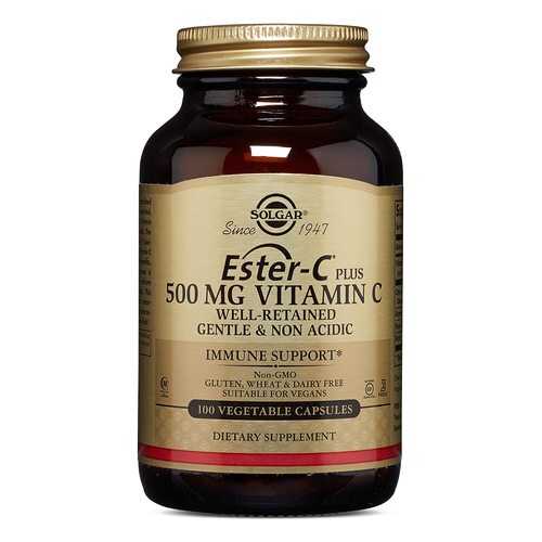 Витамин C Solgar Ester-C Plus Vitamin C 100 капс. в Аптека Классика
