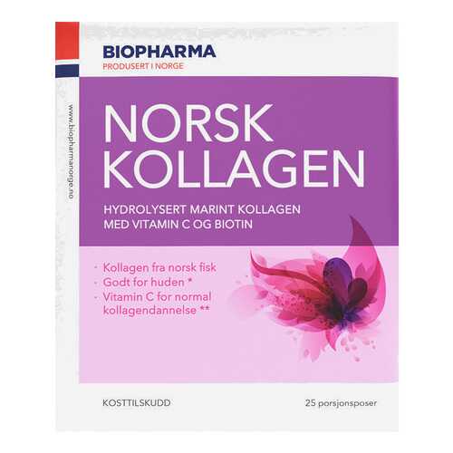 Морской коллаген Norsk Kollagen Biopharma саше 25 шт. в Аптека Классика