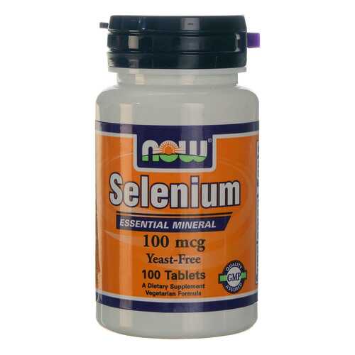 Добавка для сердца и сосудов, добавка для здоровья NOW Selenium нейтральный в Аптека Классика